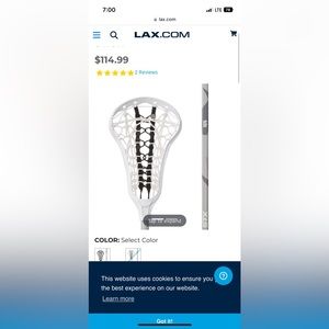 STX LACROSSE STICK